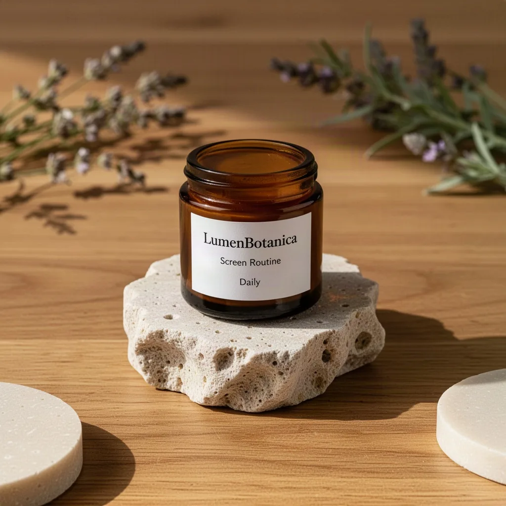 LumenBotanica Screen Routine Daily